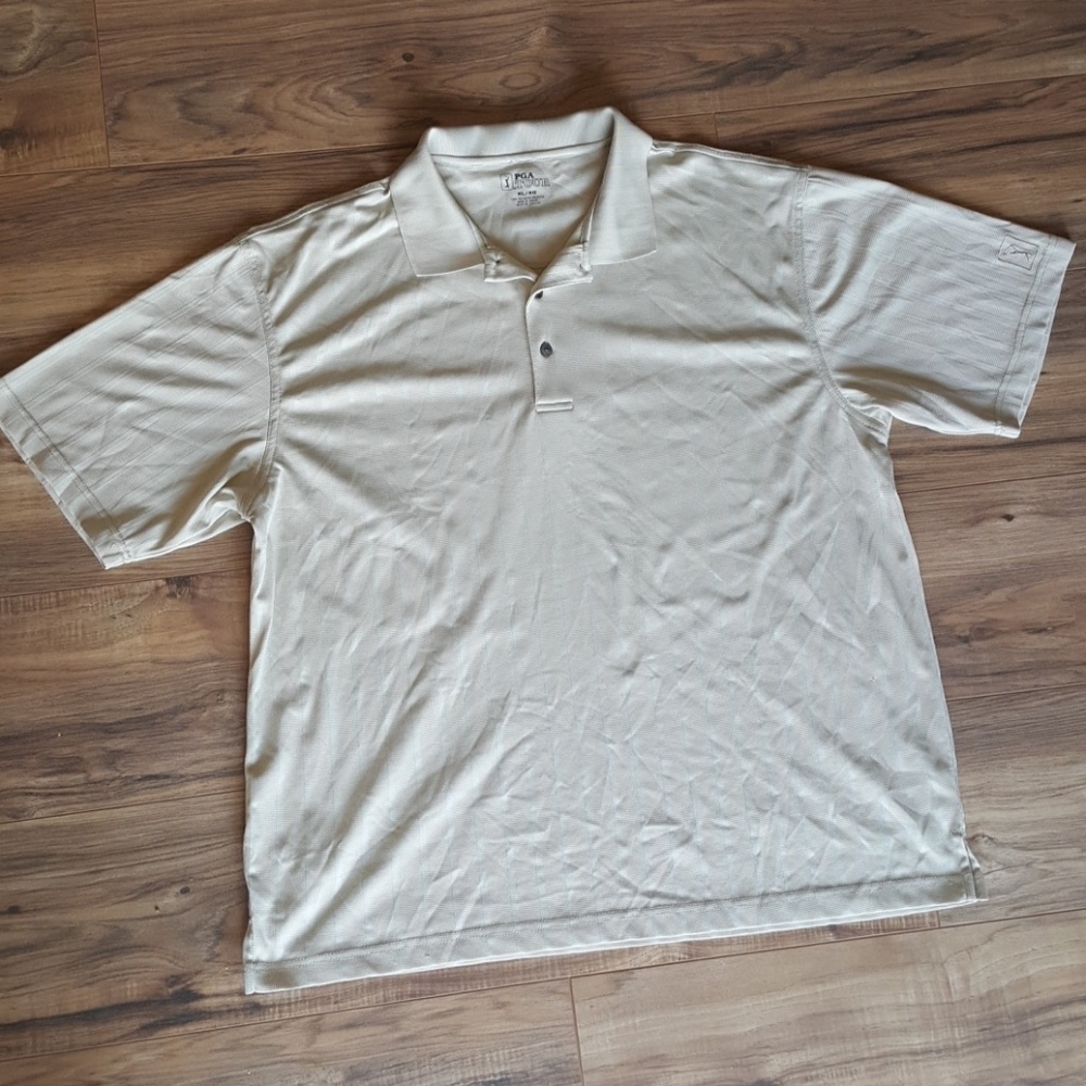 Ivory men's golf polo. Size xl